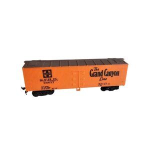 HO Gauge 1:87 Scale Life-Like SFRD SANTA FE 25077 ALL THE WAY Box Car Freight